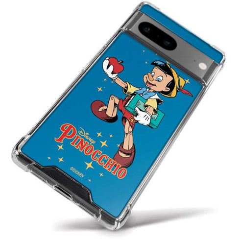 Disney Pinocchio No Strings Attached Google Pixel 8a Clear Case